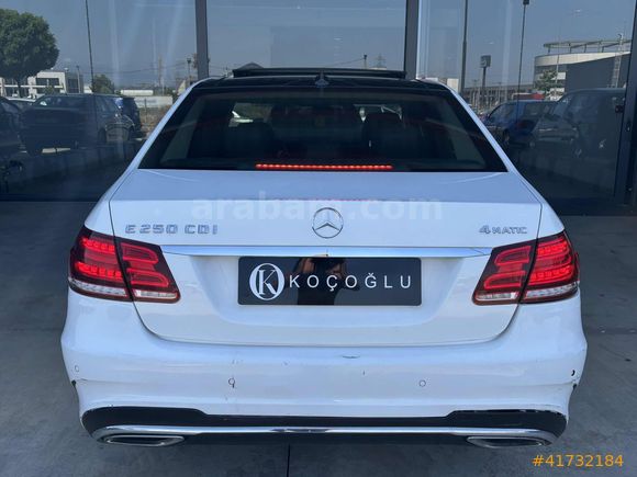 KOÇOĞLU'DAN 2013 Mercedes-Benz E250 CDI AMG HATASIZ