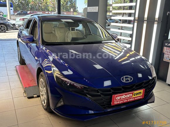 Galeriden Hyundai Elantra 1.6 MPI Style Comfort 2022 Model Ankara 59.363 km Mavi