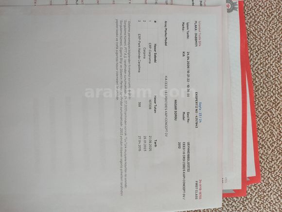 Sahibinden Kia Ceed 1.6 CRDi Concept 2012 Model
