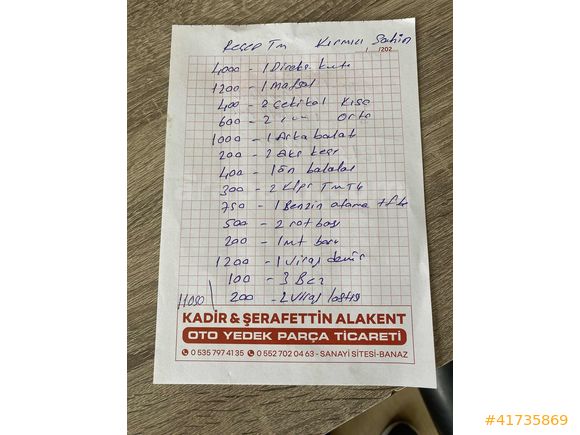 GÖRKEM OTOMOTİV'DEN 98 MODEL 1.4 ŞAHİN (SIFIR VİZE TESLİM)