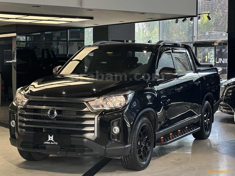 Galeriden KGM SsangYong Musso Grand 2.2 D Platinum Plus 2022 Model İstanbul 37.000 km Siyah
