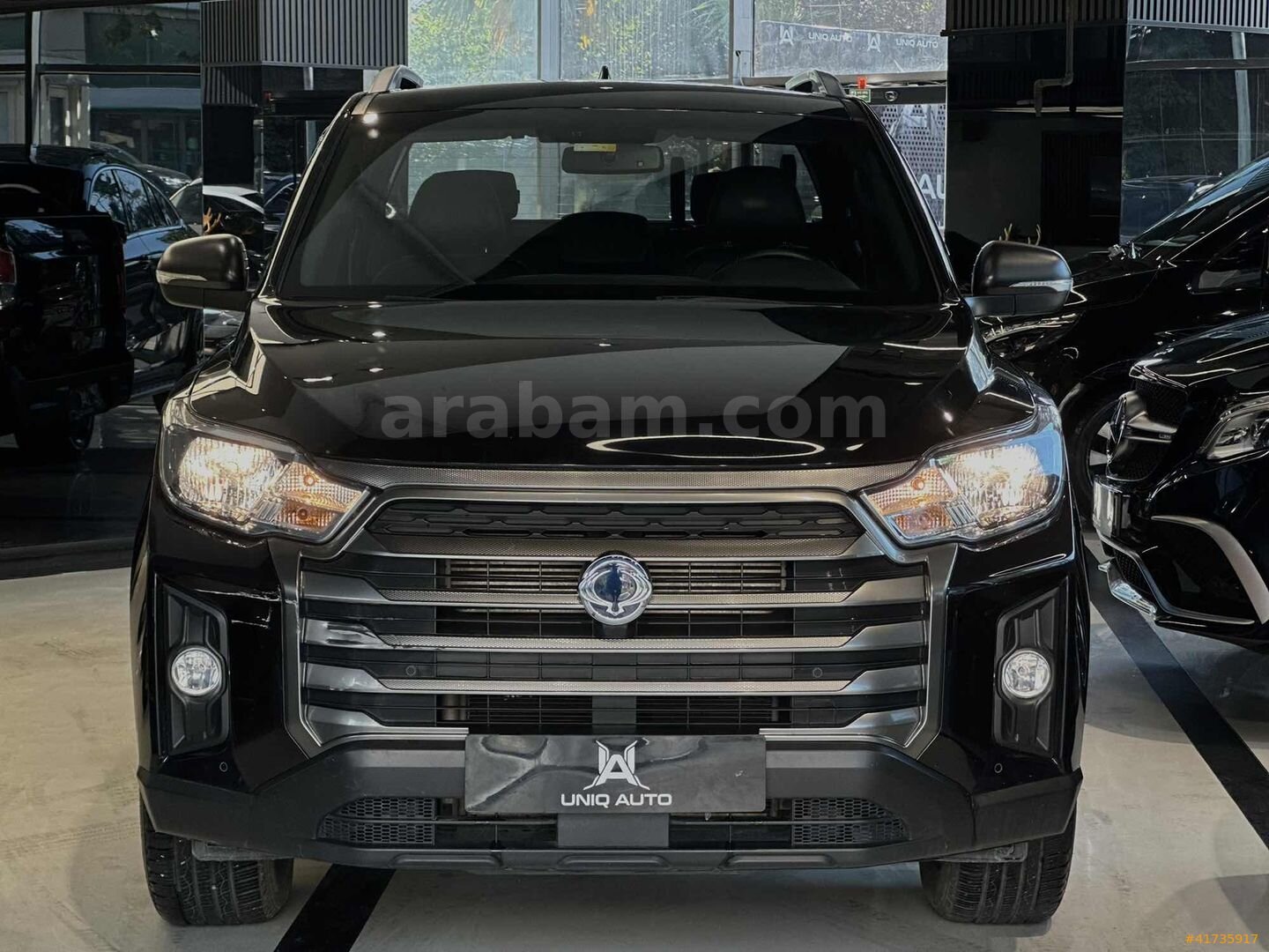 Galeriden KGM SsangYong Musso Grand 2.2 D Platinum Plus 2022 Model İstanbul 37.000 km Siyah 2
