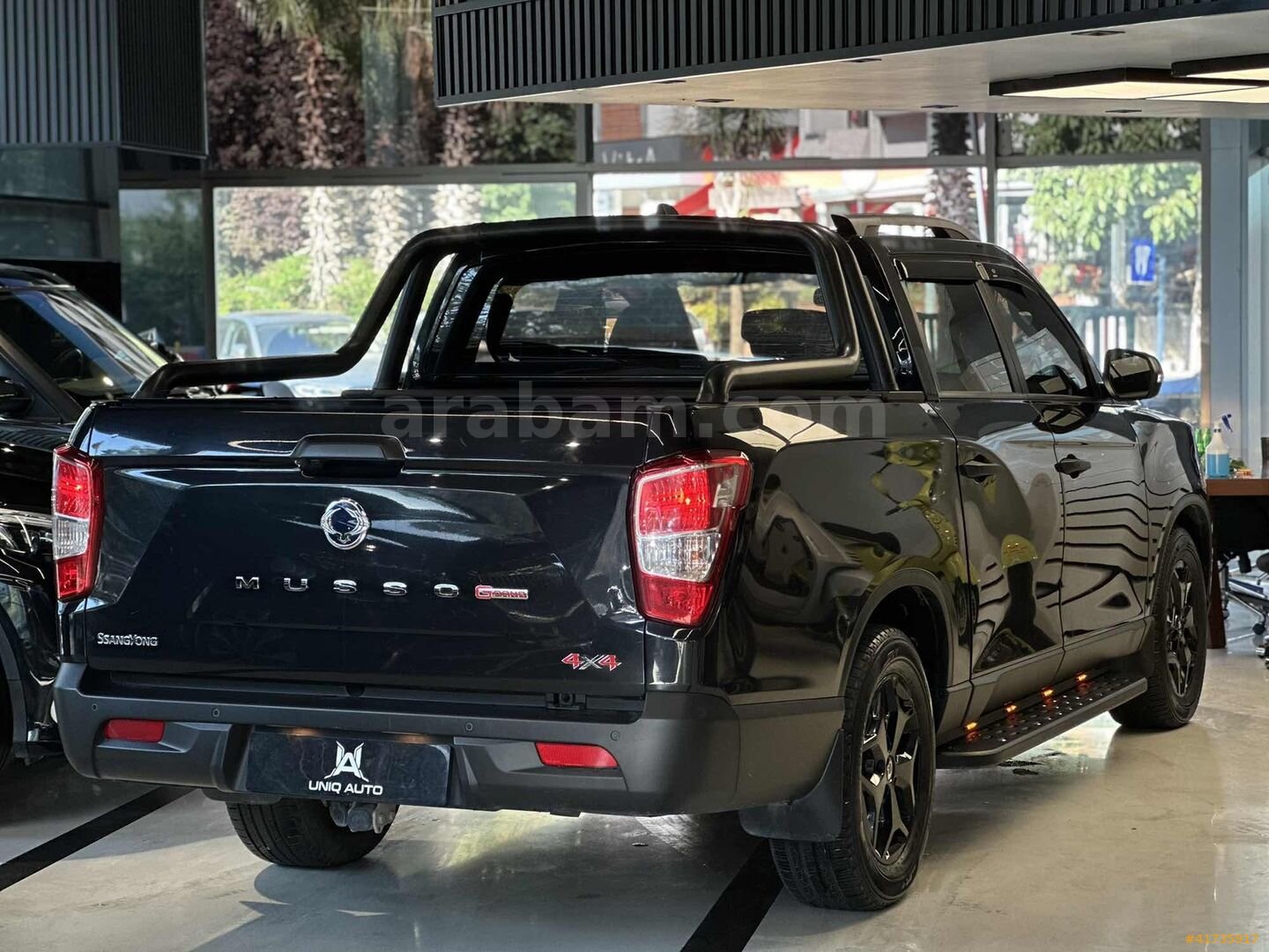 Galeriden KGM SsangYong Musso Grand 2.2 D Platinum Plus 2022 Model İstanbul 37.000 km Siyah 6