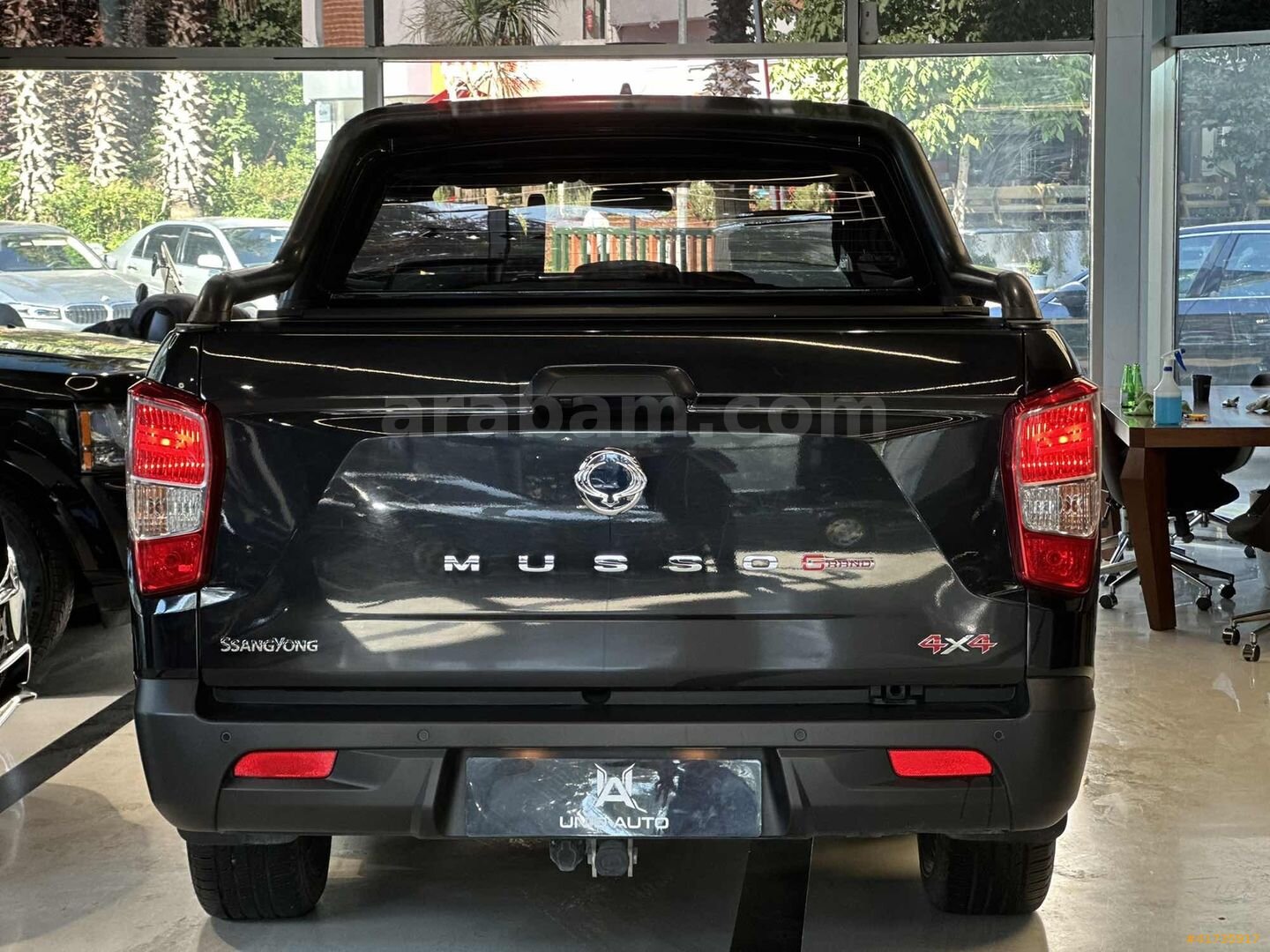Galeriden KGM SsangYong Musso Grand 2.2 D Platinum Plus 2022 Model İstanbul 37.000 km Siyah 7