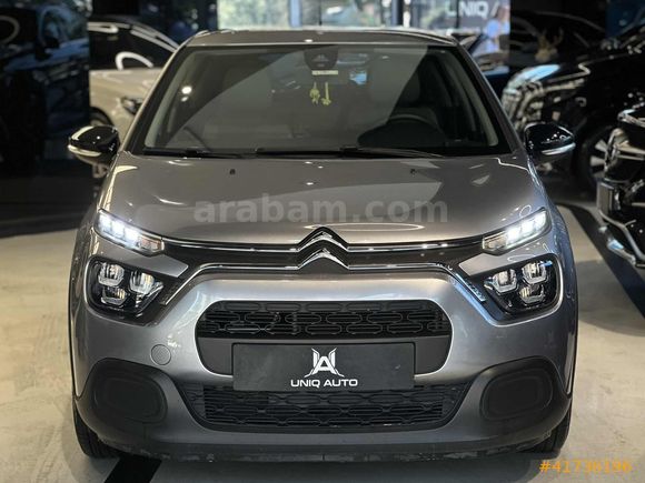 | UNIQ AUTO | 2023 CİTROEN C3 1.2 G.GÖRÜŞ CAR PLAY BOYASIZ