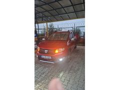 Sahibinden Dacia Sandero 1.5 dCi Stepway 2015 Model  215.473 km Kırmızı