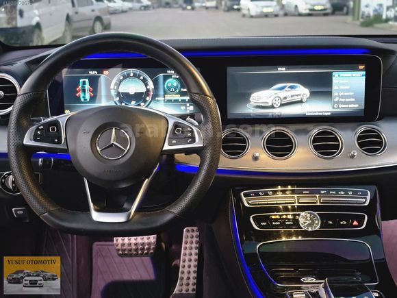 ORJİNAL HATASIZ 2017 MODEL MERCEDES-BENZ E220d 4MATIC AMG 194 HP