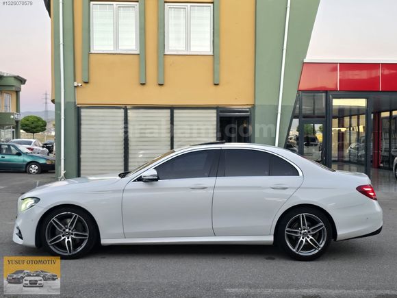 ORJİNAL HATASIZ 2017 MODEL MERCEDES-BENZ E220d 4MATIC AMG 194 HP