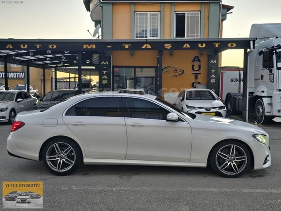 ORJİNAL HATASIZ 2017 MODEL MERCEDES-BENZ E220d 4MATIC AMG 194 HP