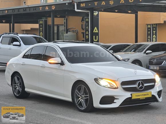 ORJİNAL HATASIZ 2017 MODEL MERCEDES-BENZ E220d 4MATIC AMG 194 HP
