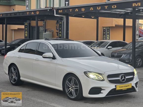 ORJİNAL HATASIZ 2017 MODEL MERCEDES-BENZ E220d 4MATIC AMG 194 HP