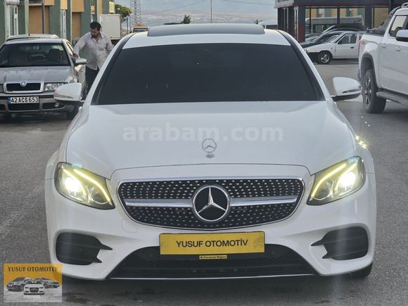 ORJİNAL HATASIZ 2017 MODEL MERCEDES-BENZ E220d 4MATIC AMG 194 HP