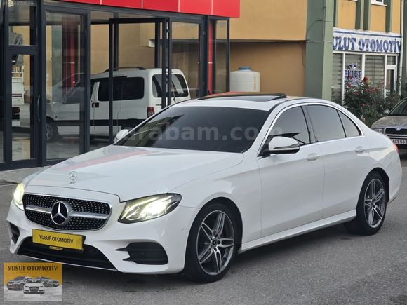 ORJİNAL HATASIZ 2017 MODEL MERCEDES-BENZ E220d 4MATIC AMG 194 HP