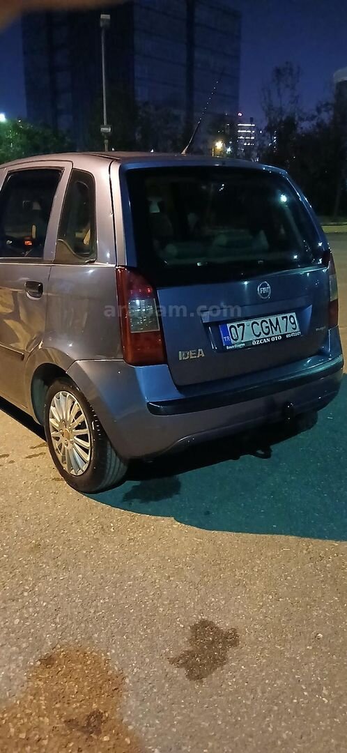 Sahibinden Fiat Idea 1.3 Multijet Dynamic 2005 Model İstanbul 226.000 km Lacivert 7