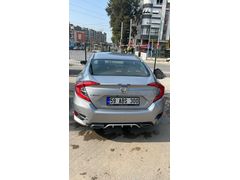 Sahibinden Honda Civic 1.6i VTEC Elegance 2019 Model  60 bin km Gri (Gümüş)