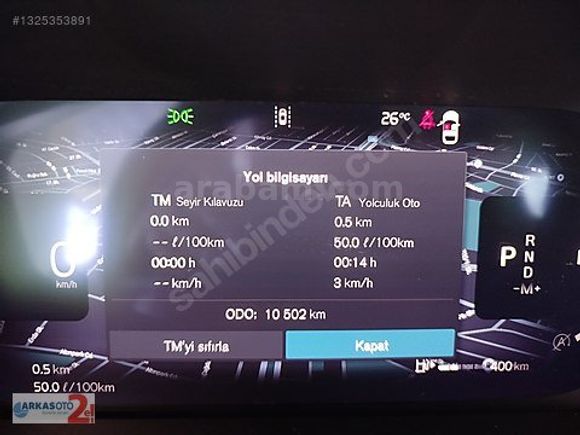 VOLVO YETKİLİ BAYİ ARKAS ANKARADAN V60 2.0 B4 PLUS DARK