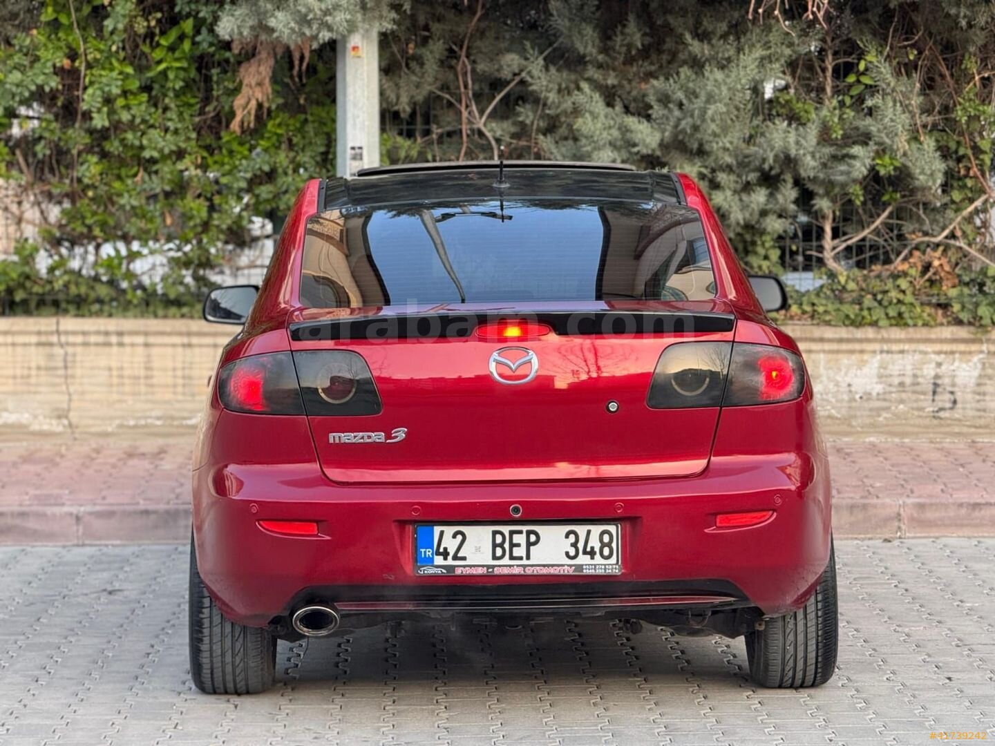 Galeriden Mazda 3 1.6 Dynamic 2006 Model Konya 257.000 km Kırmızı 6