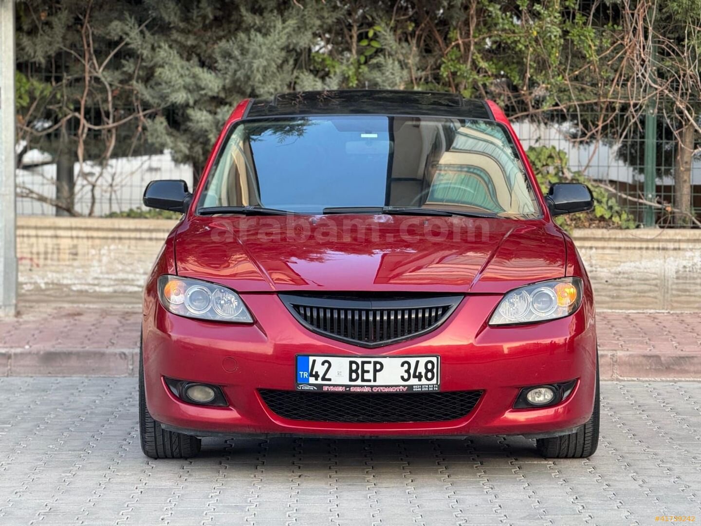 Galeriden Mazda 3 1.6 Dynamic 2006 Model Konya 257.000 km Kırmızı 3