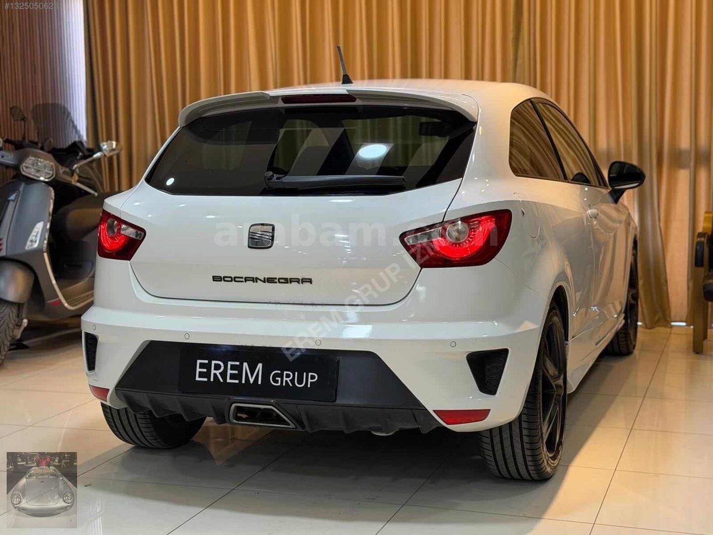 Galeriden Seat Ibiza 1.4 TSI Sport Coupe Bocanegra 2011 Model İzmir 133.000 km Beyaz 4