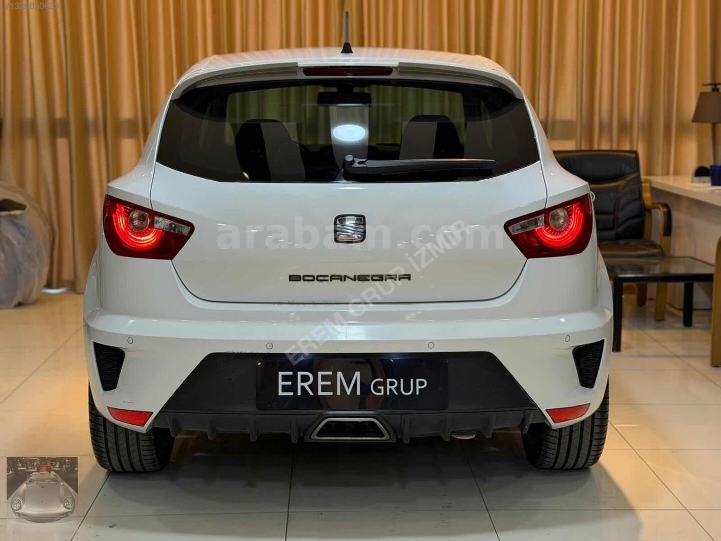 Galeriden Seat Ibiza 1.4 TSI Sport Coupe Bocanegra 2011 Model İzmir 133.000 km Beyaz 5