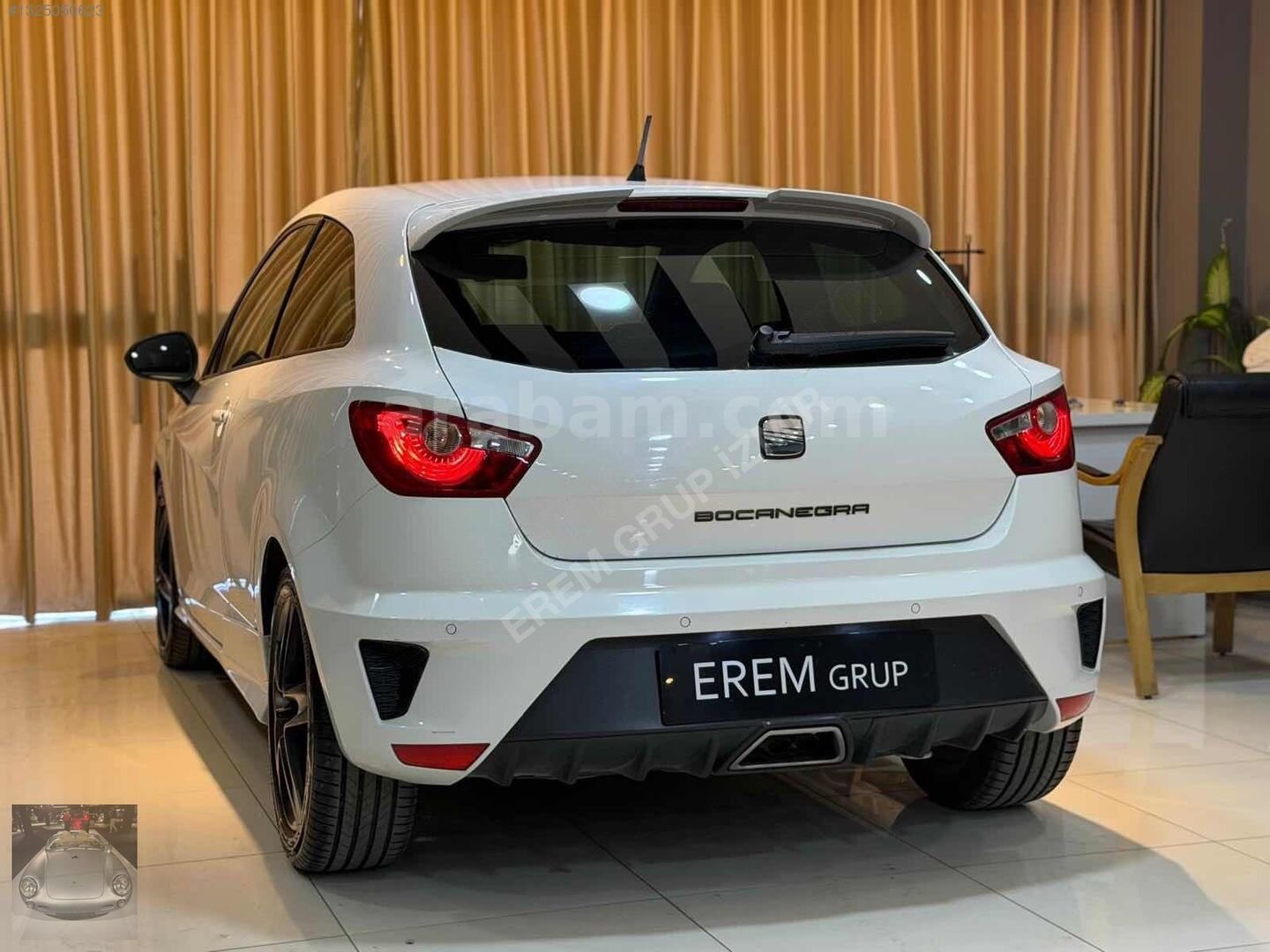 Galeriden Seat Ibiza 1.4 TSI Sport Coupe Bocanegra 2011 Model İzmir 133.000 km Beyaz 6