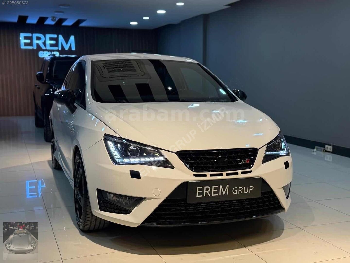 Galeriden Seat Ibiza 1.4 TSI Sport Coupe Bocanegra 2011 Model İzmir 133.000 km Beyaz 3