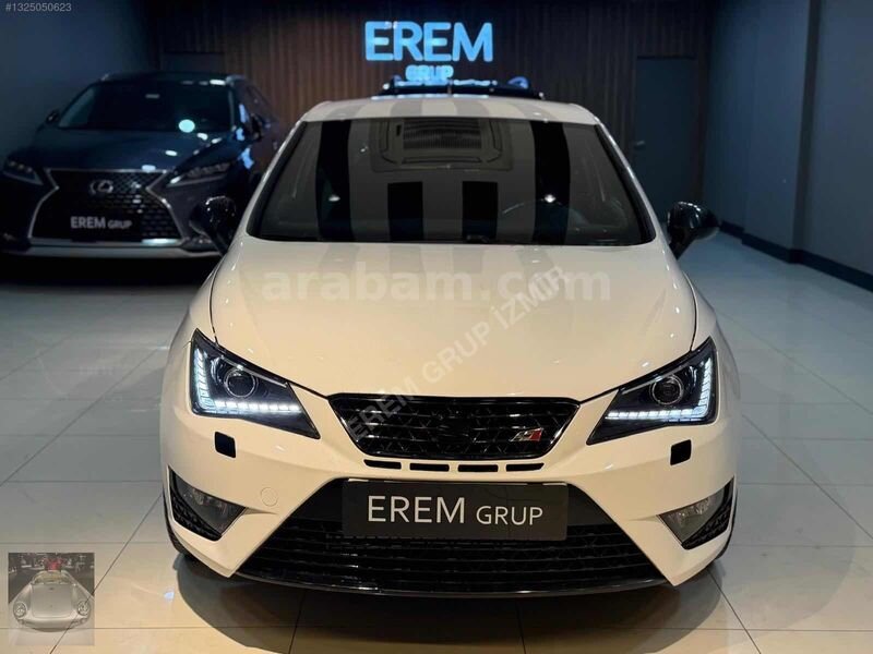 Galeriden Seat Ibiza 1.4 TSI Sport Coupe Bocanegra 2011 Model İzmir 133.000 km Beyaz