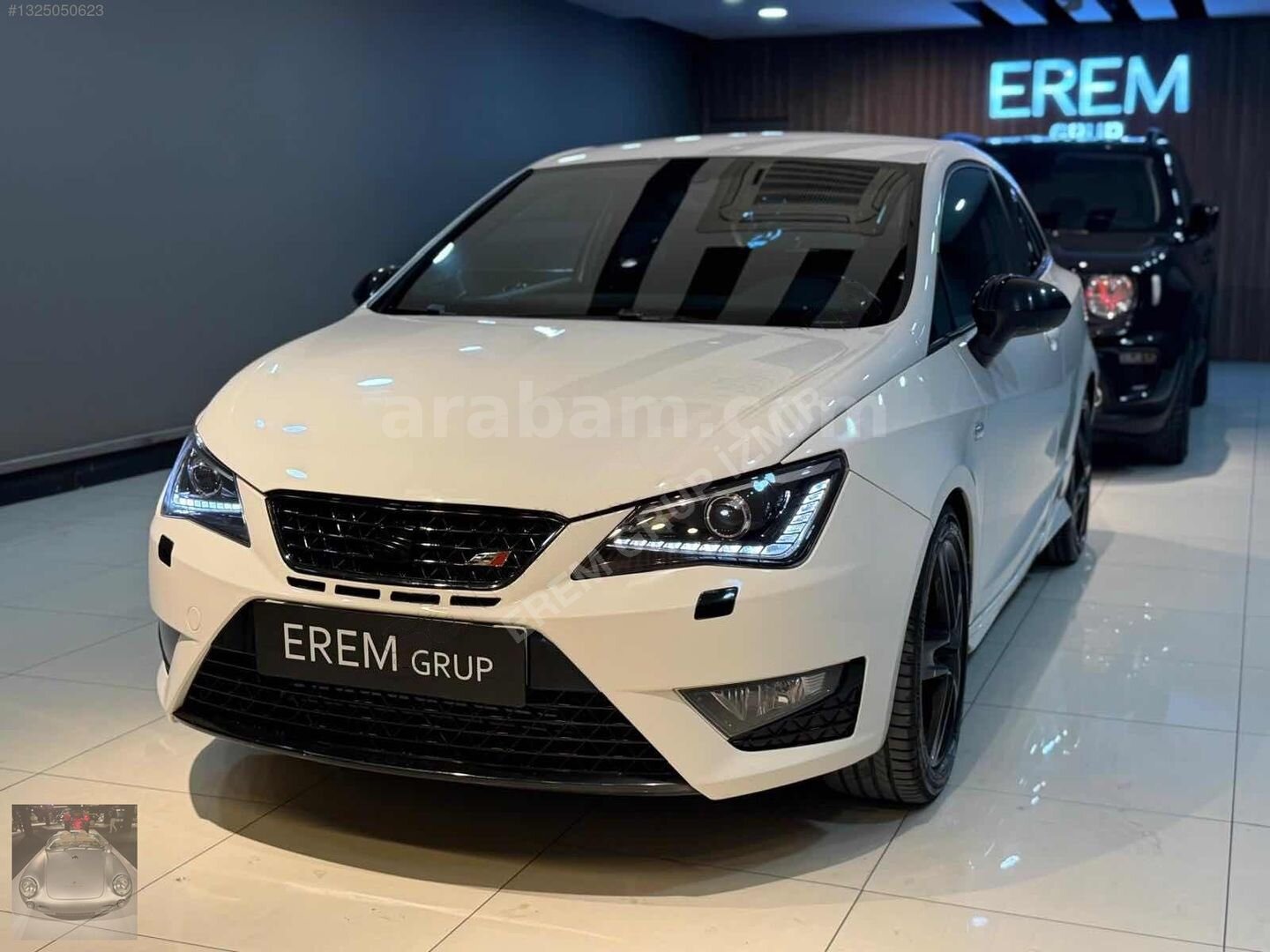 Galeriden Seat Ibiza 1.4 TSI Sport Coupe Bocanegra 2011 Model İzmir 133.000 km Beyaz 2