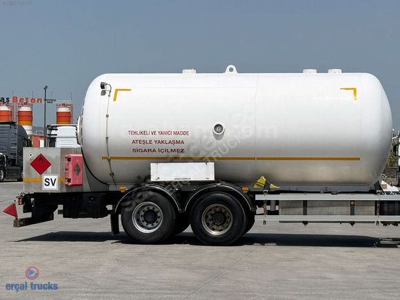 ERÇAL 'DAN 2014 Mercedes 2529'dan İnme / Isısan - Lpg Tankeri