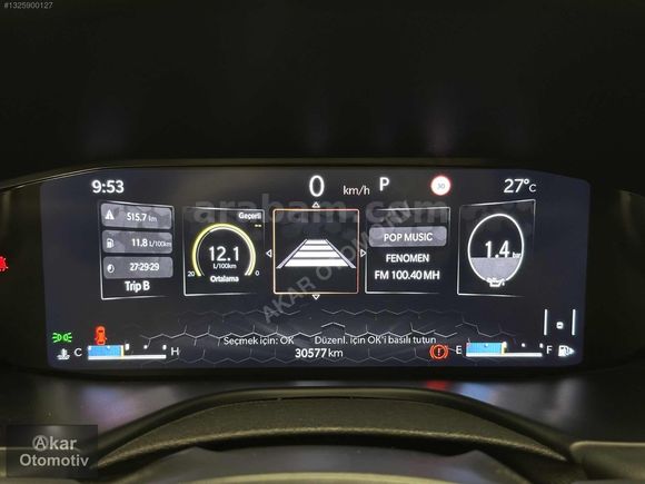 Sadece30binkm-DireksiyonIsıtma-Alpine-S Limited-150BG-Compass