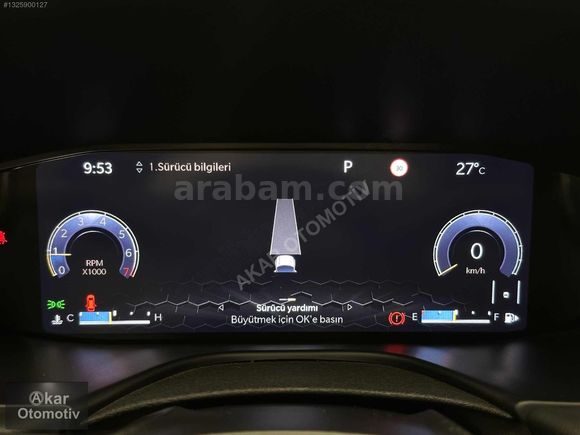 Sadece30binkm-DireksiyonIsıtma-Alpine-S Limited-150BG-Compass