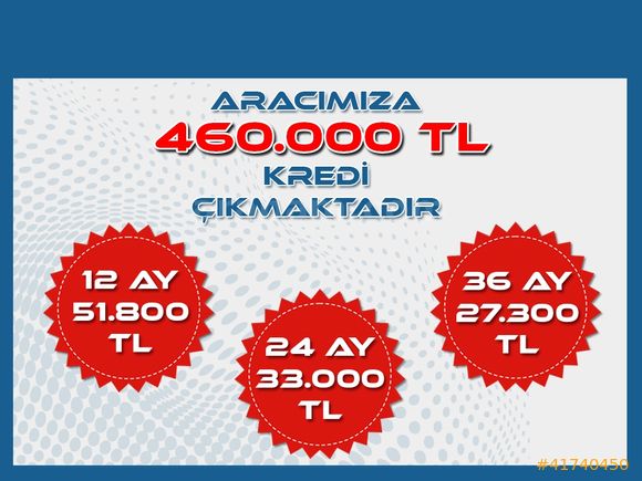 460.000 TL KREDİ 36 AY 2015 -18 SOĞUTUCULU TRANSİT CUSTOM