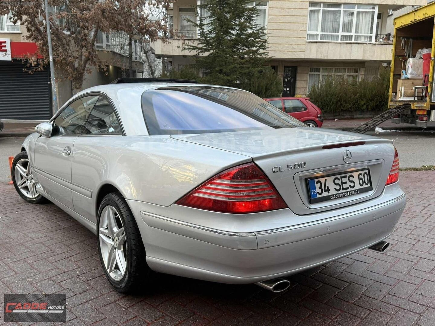 Galeriden Mercedes - Benz CL 500 2003 Model Ankara 234.000 km Gri 5