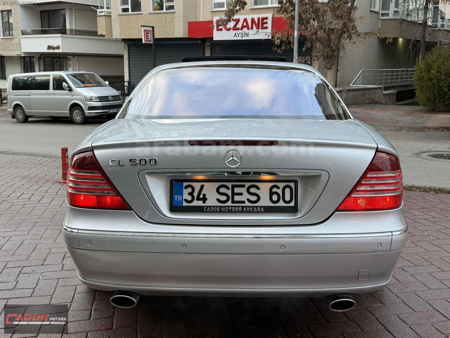 Galeriden Mercedes - Benz CL 500 2003 Model Ankara 234.000 km Gri 6