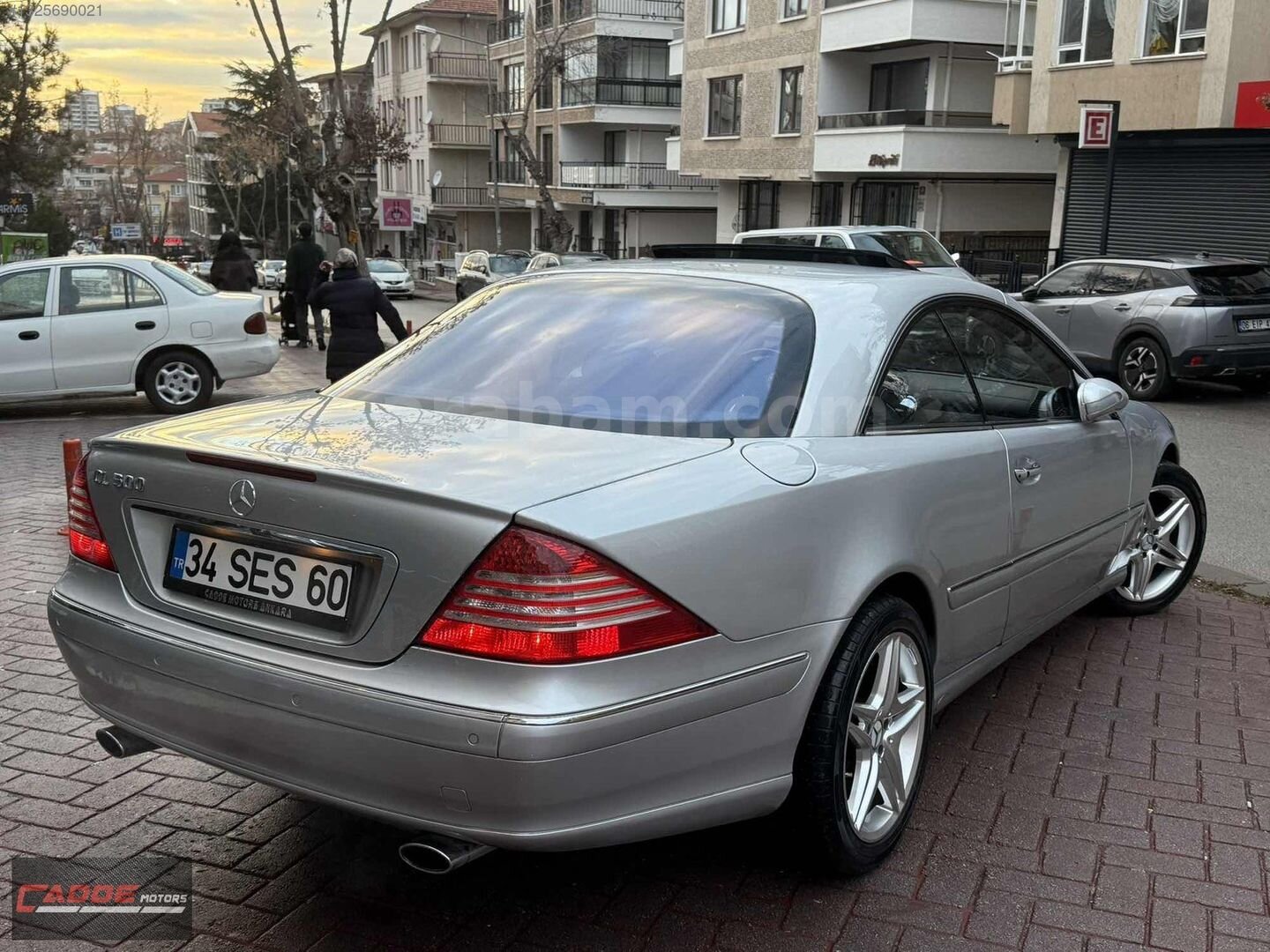 Galeriden Mercedes - Benz CL 500 2003 Model Ankara 234.000 km Gri 7