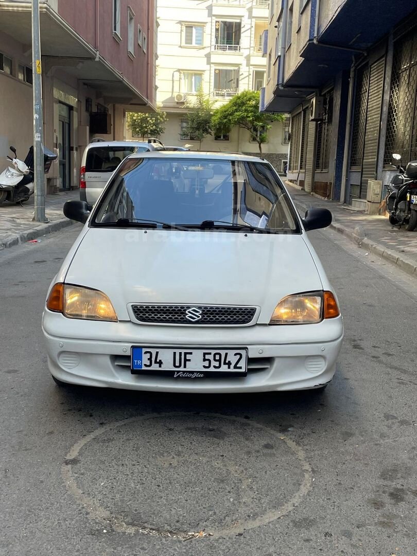 Sahibinden Suzuki Swift 1.3 GLX 2001 Model İstanbul 110.000 km Beyaz 2