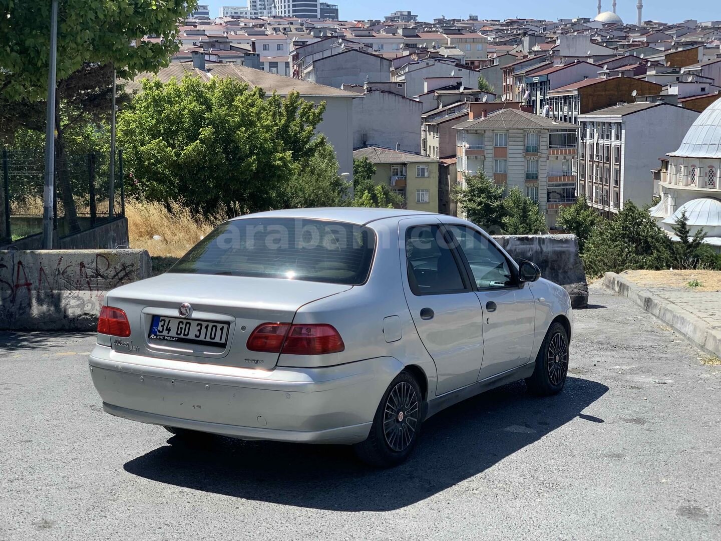 Sahibinden Fiat Albea Sole 1.3 Multijet Dynamic 2010 Model İstanbul 184.000 km Gri 6
