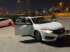 Sahibinden Honda Civic 1.6i DTEC Elegance 2018 Model İstanbul 117 km Beyaz