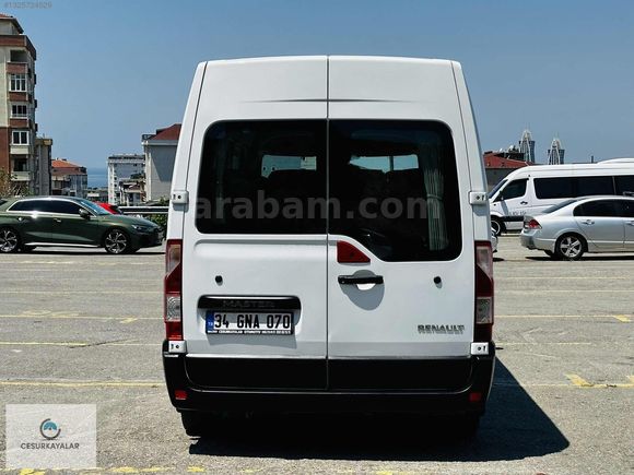 CESURDAN 2022 MODEL RENAULT MASTER 16+1 MİNİBÜS PERSONEL HATASIZ
