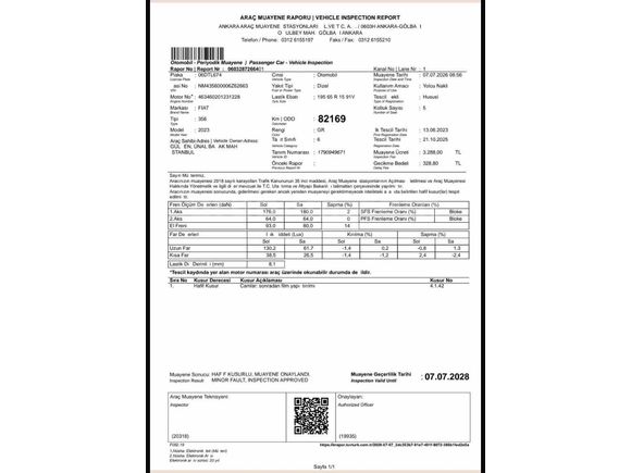 Sahibinden Fiat Egea 1.6 Multijet Easy 2023 Model 