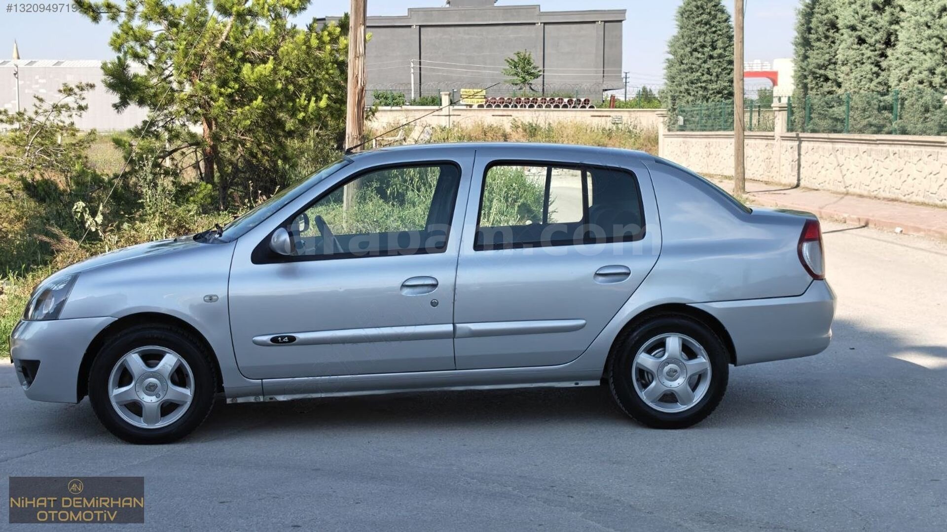 Galeriden Renault Symbol 1.4 Expression 2008 Model Konya 140.000 km Gri 6