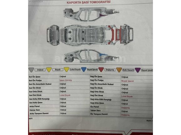 AS MOTORS TR TEK ORJİNAL RENK