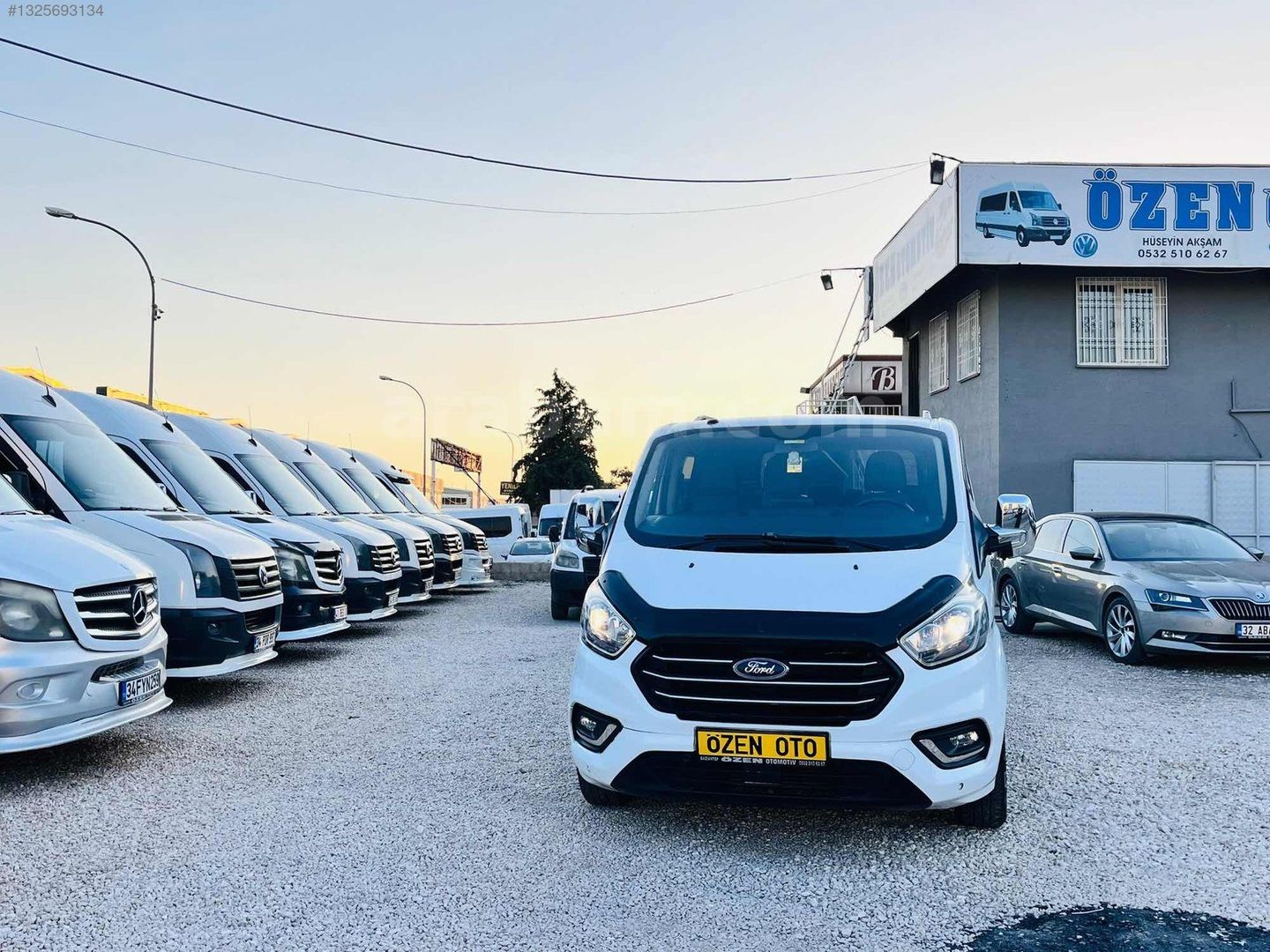 福ページ Galeriden Ford Transit Custom 310 S Delux 2018 Model Gaziantep