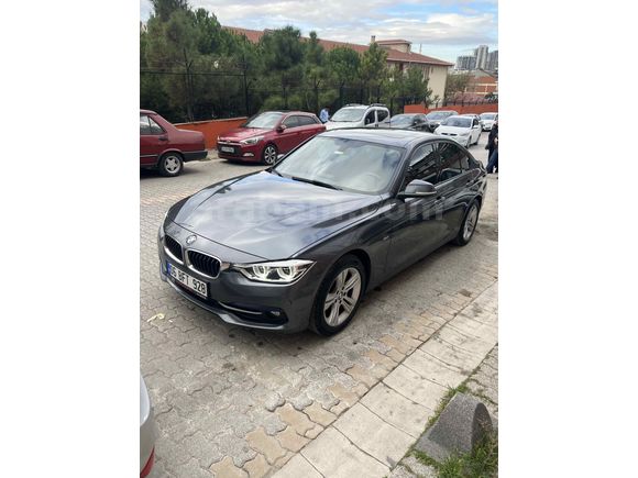 Sahibinden BMW 3 Serisi 318i Sport Line 2017 Model  184.000 km Füme