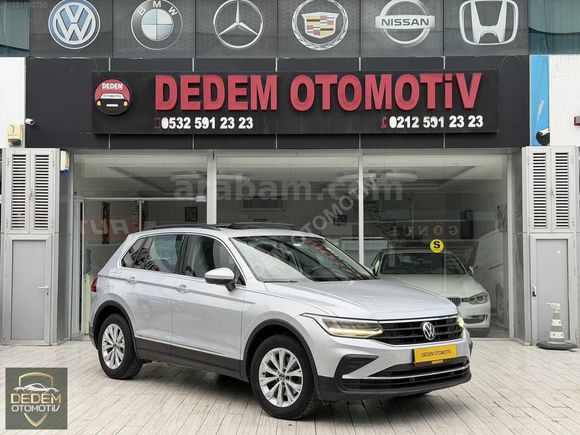 CAM TAVAN"LI 2021 VW TİGUAN 1.5 TSI ACT LİFE OTOMATİK 150HP
