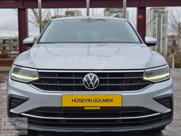 ''BOYASIZZ ! 2023 TİGUAN 1.5 TSİ LİFE DSG SRVİS BK.İLK EL%20 KDV