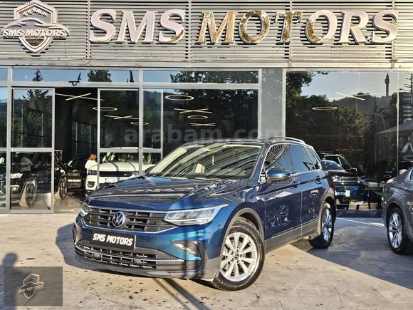 SMS MOTORS 2021 VOLKSWAGEN TİGUAN 1.5TSI LİFE+CAMTAVAN+GERİGÖRÜŞ