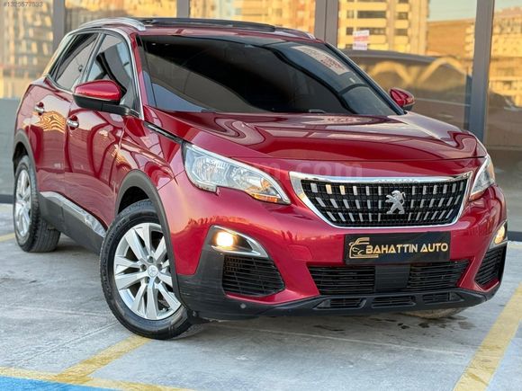 2019 PEUGEOT 3008 ACTİVE SkyPACK HATASIZ+BOYASIZ EAT8 CAM TAVAN