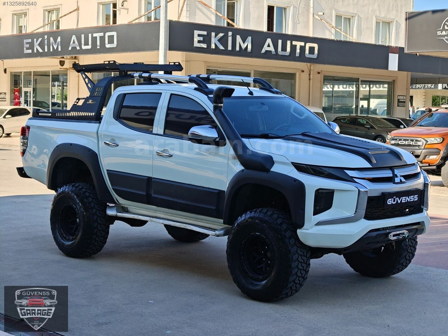 GÜVEN55 GARAGE'DEN 2020 MİTSUBİSHİ L 200 4X4 150 BG MODİFİYELİ 5