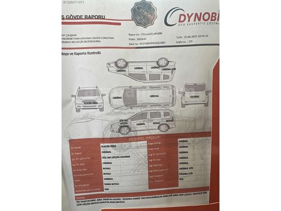 MENTEŞ'TEN 2017 MODEL 125 BİN KM PARTNER TEPEE ALLURE